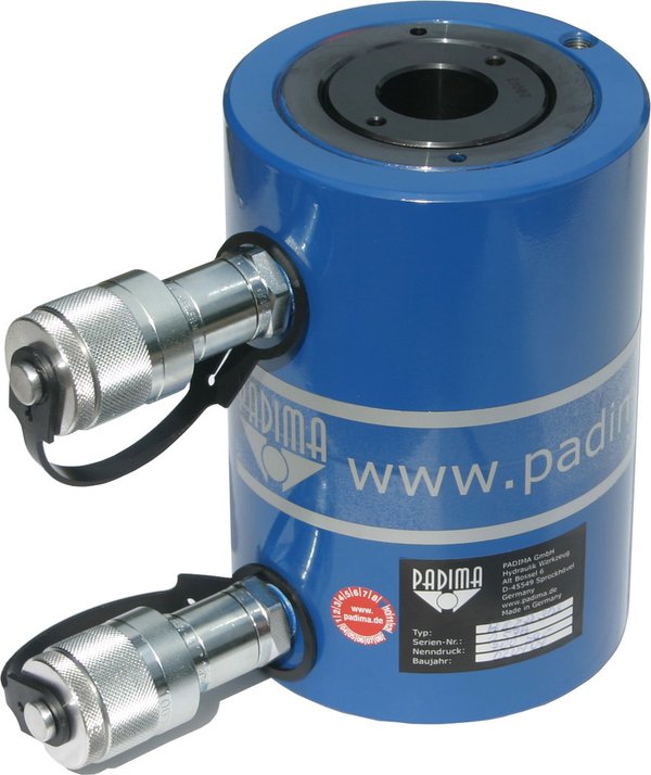 HKZD100/40 Hollow piston cylinder double acting 100 tons/40mm stroke