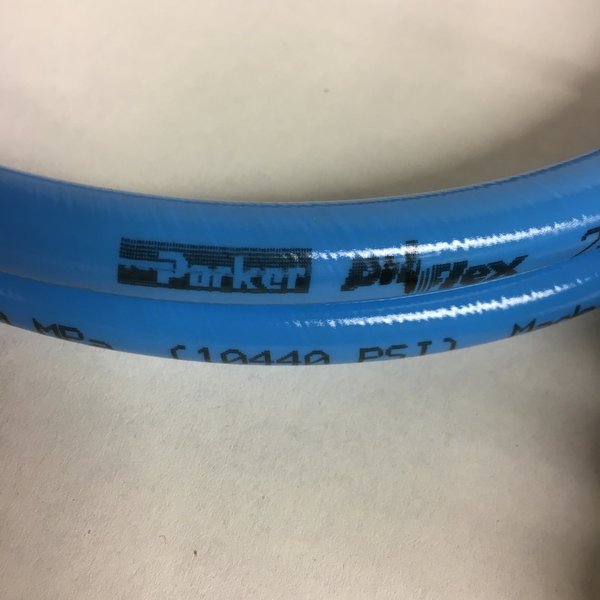 SL02-P Höchstdruckschlauch 2m blau 3/8" NPT 720bar Knickschutz - PARKER