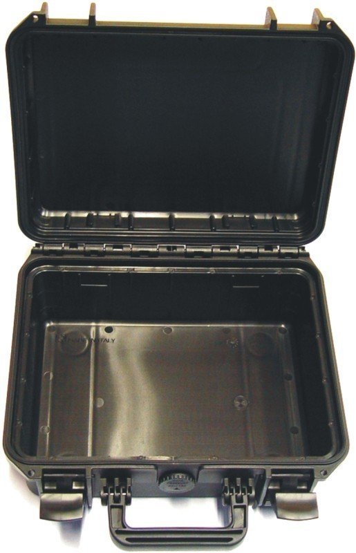 MAX300 maletin negro resistente al agua y al polvo,vacio